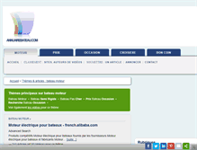 Tablet Screenshot of annuairebateau.com
